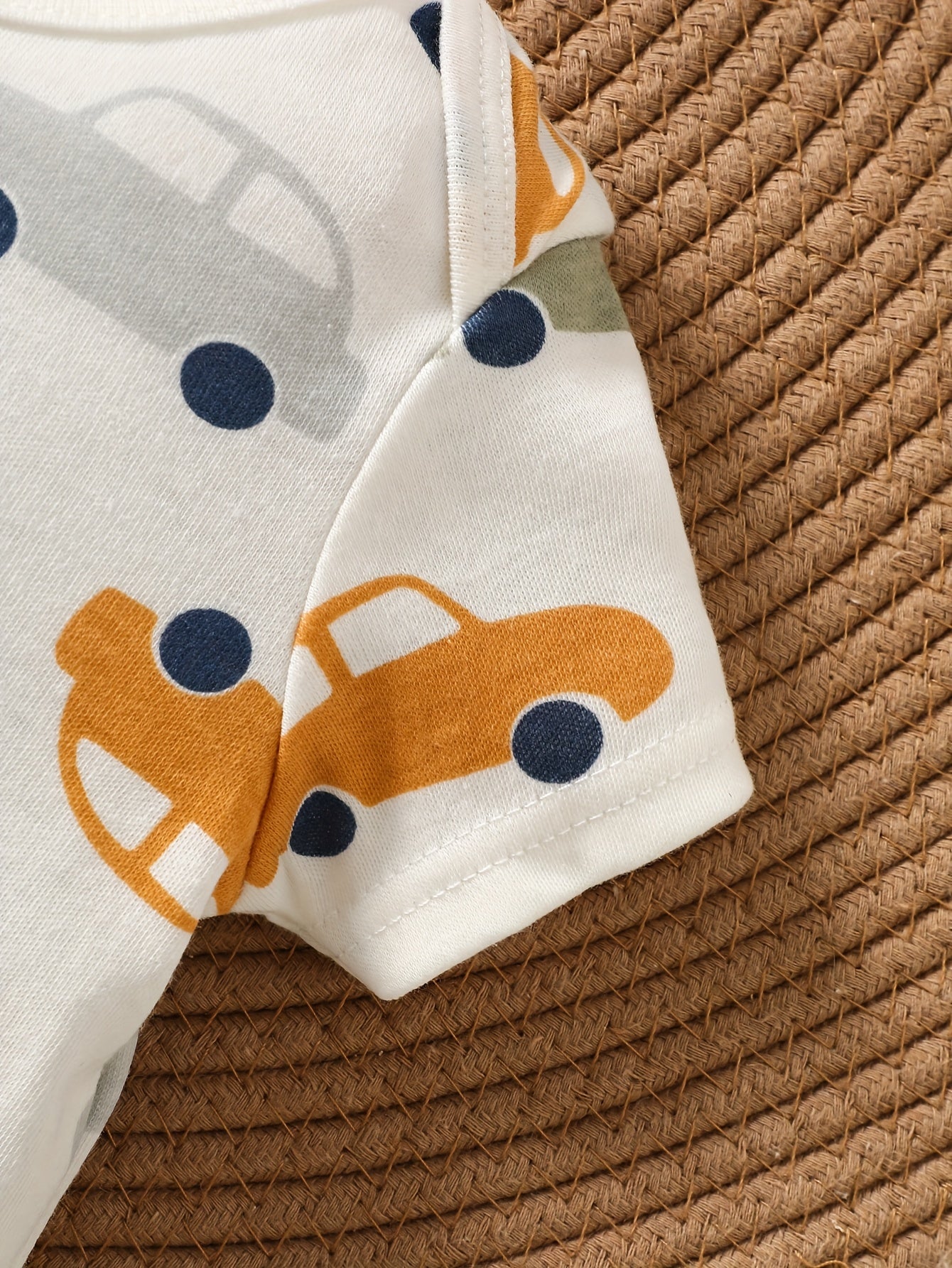 Luna & Lino Primeiro Guarda-Roupa do Bebê – Kit 5 Peças de Bodys em Algodão Macio