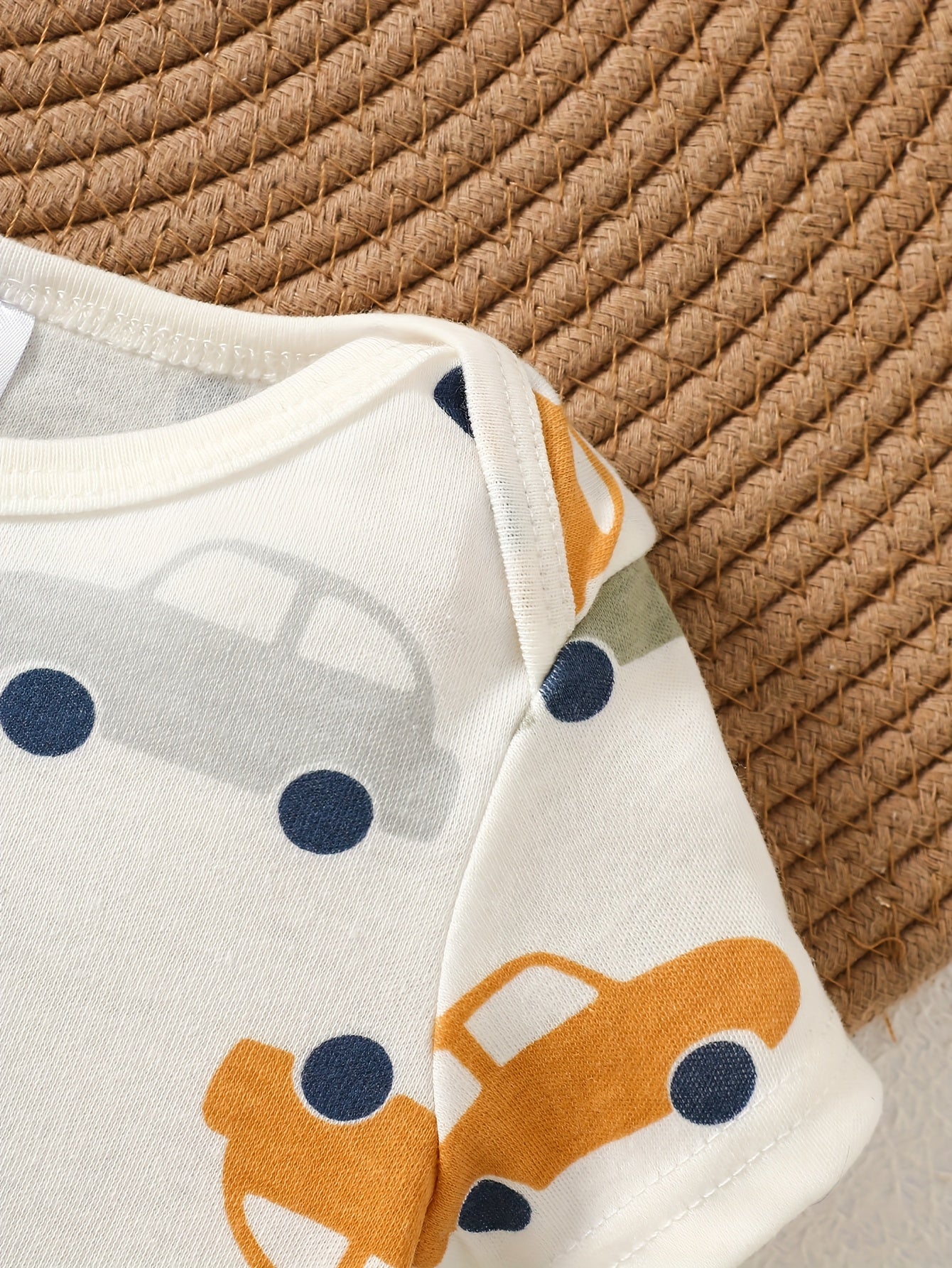 Luna & Lino Primeiro Guarda-Roupa do Bebê – Kit 5 Peças de Bodys em Algodão Macio