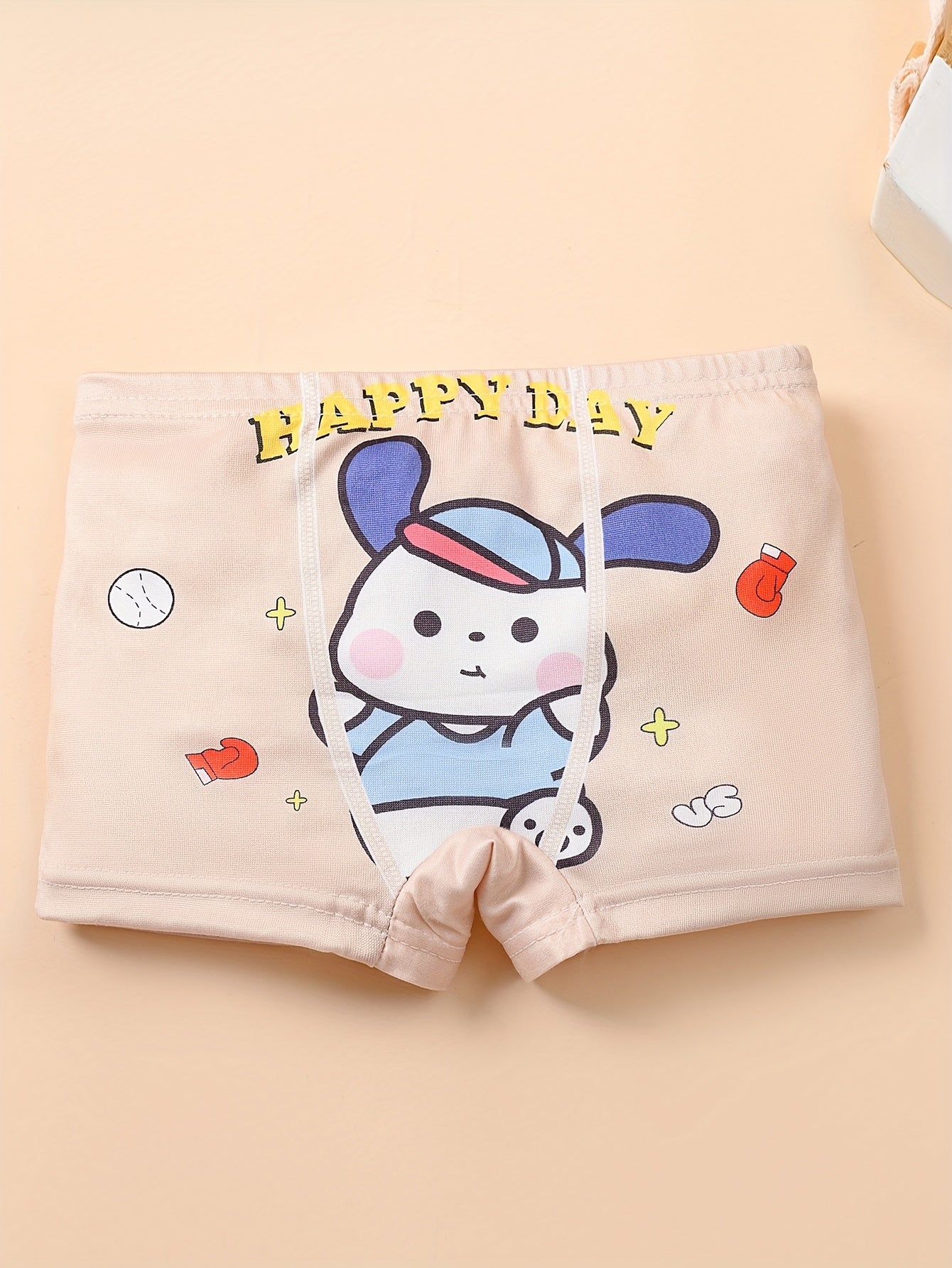Luna & Lino Kit Cueca Infantil Menino – 4 Peças com Estampas Divertidas
