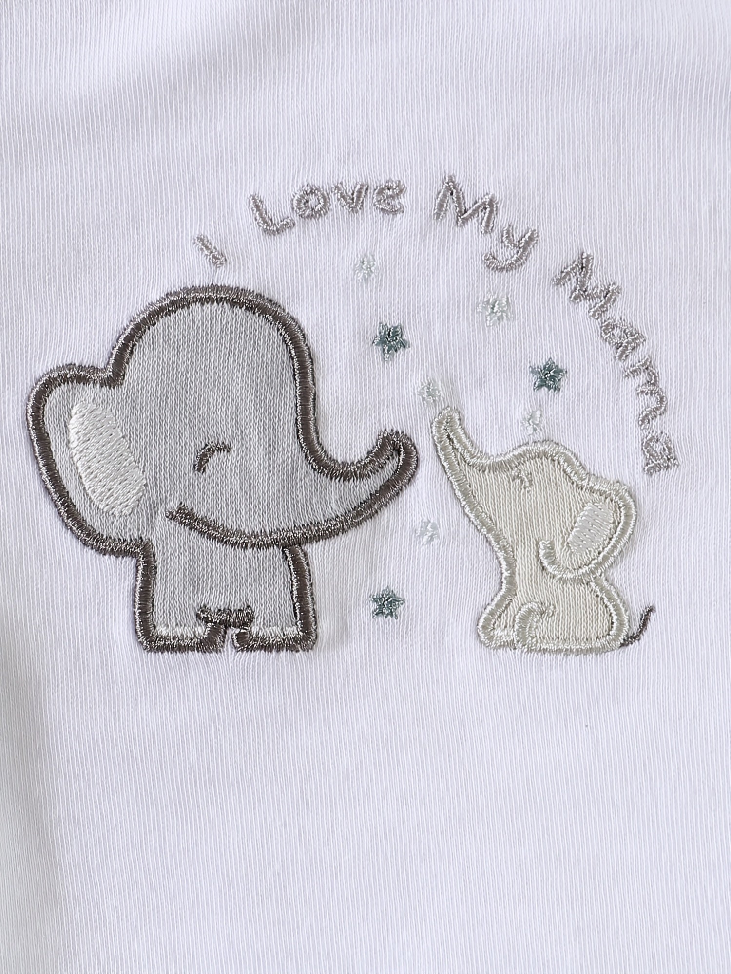 Luna & Lino Kit Body Bebê Cozy Comfort – 10 Peças em Algodão com Bordados de Urso e Elefante