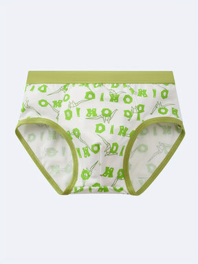 Luna & Lino Kit Cueca Infantil – 8 Peças com Estampas Divertidas de Animais