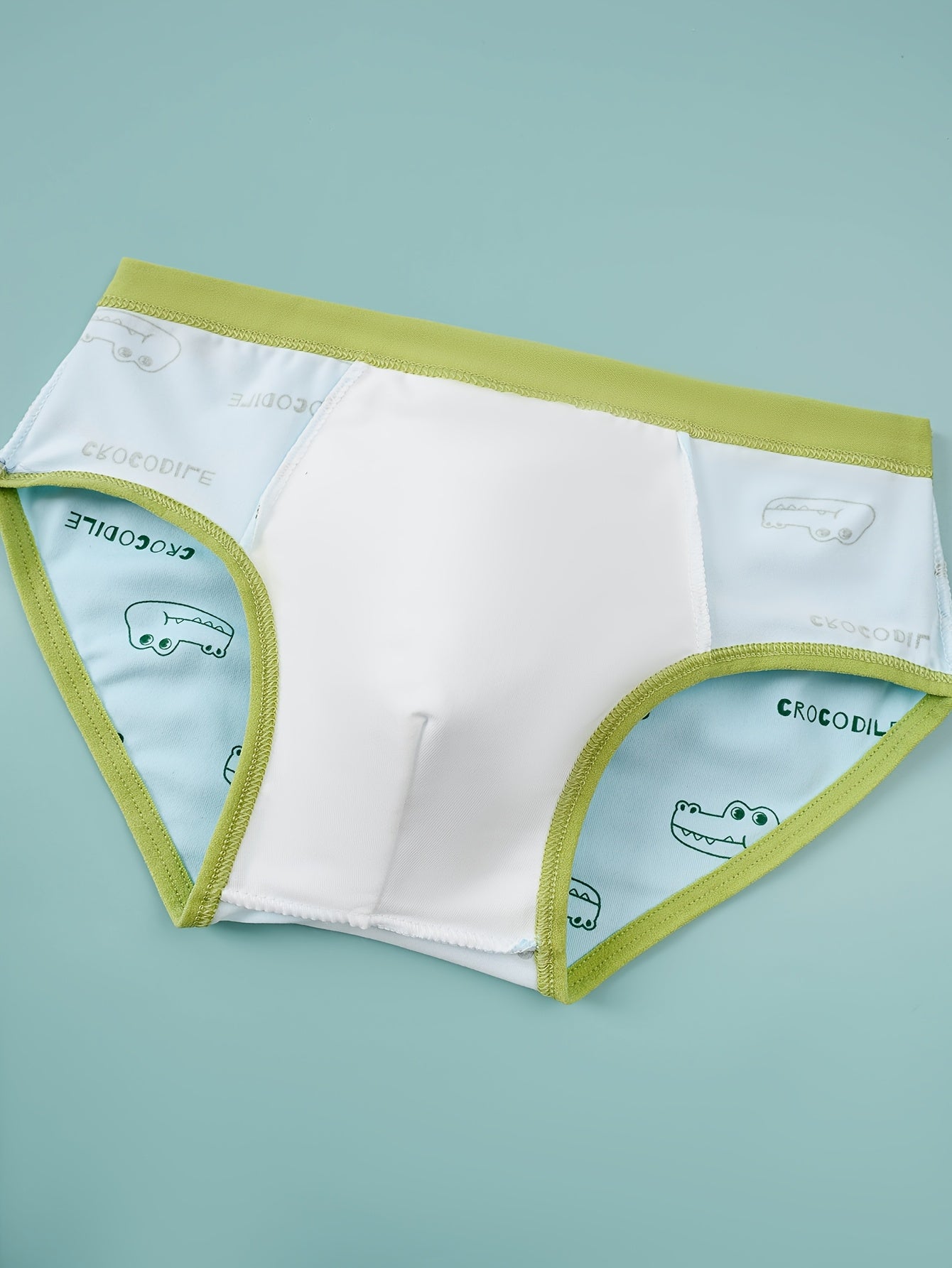 Luna & Lino Kit Cueca Infantil – 8 Peças com Estampas Divertidas de Animais