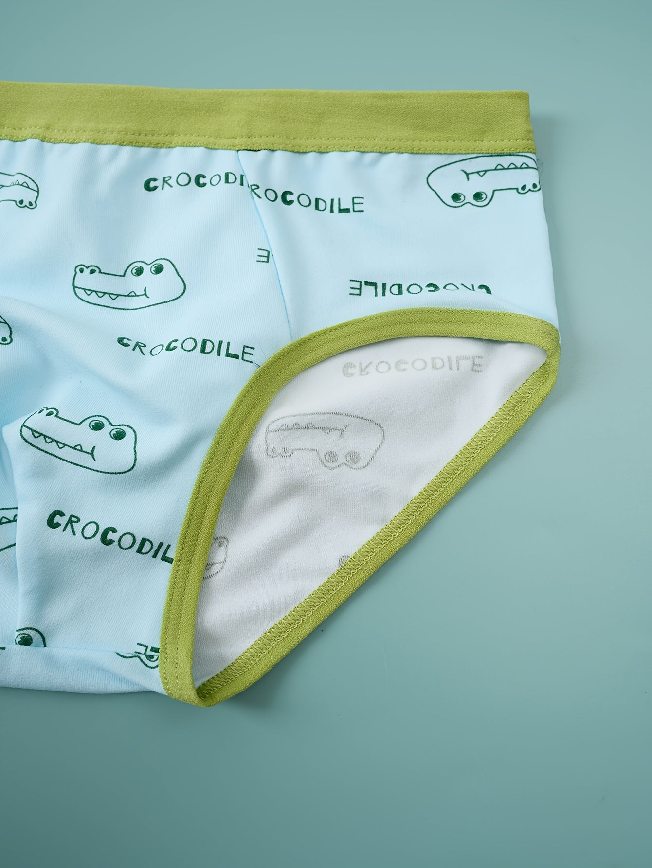 Luna & Lino Kit Cueca Infantil – 8 Peças com Estampas Divertidas de Animais