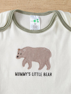 Luna & Lino Kit Body Infantil Unissex – 6 Peças de Manga Curta com Estampas Divertidas