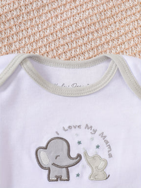 Luna & Lino Kit Body Bebê – 5 Peças Confortáveis e Estilosas para o Dia a Dia