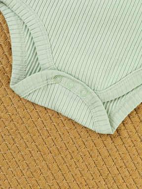 Luna & Lino Kit Body Bebê Dino-Mite – 3 Peças com Estampa de Dinossauro