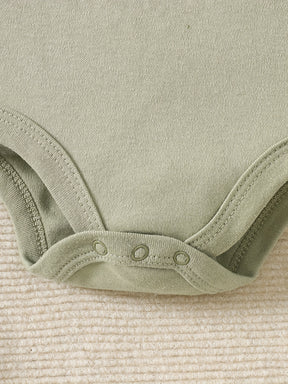 Luna & Lino Kit Body Bebê Cozy Comfort – 3 Peças com Estampas de Animais