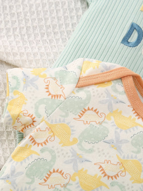 Luna & Lino Kit Body Bebê Baby’s Comfort – 6 Peças em Tecidos Leves e Respiráveis