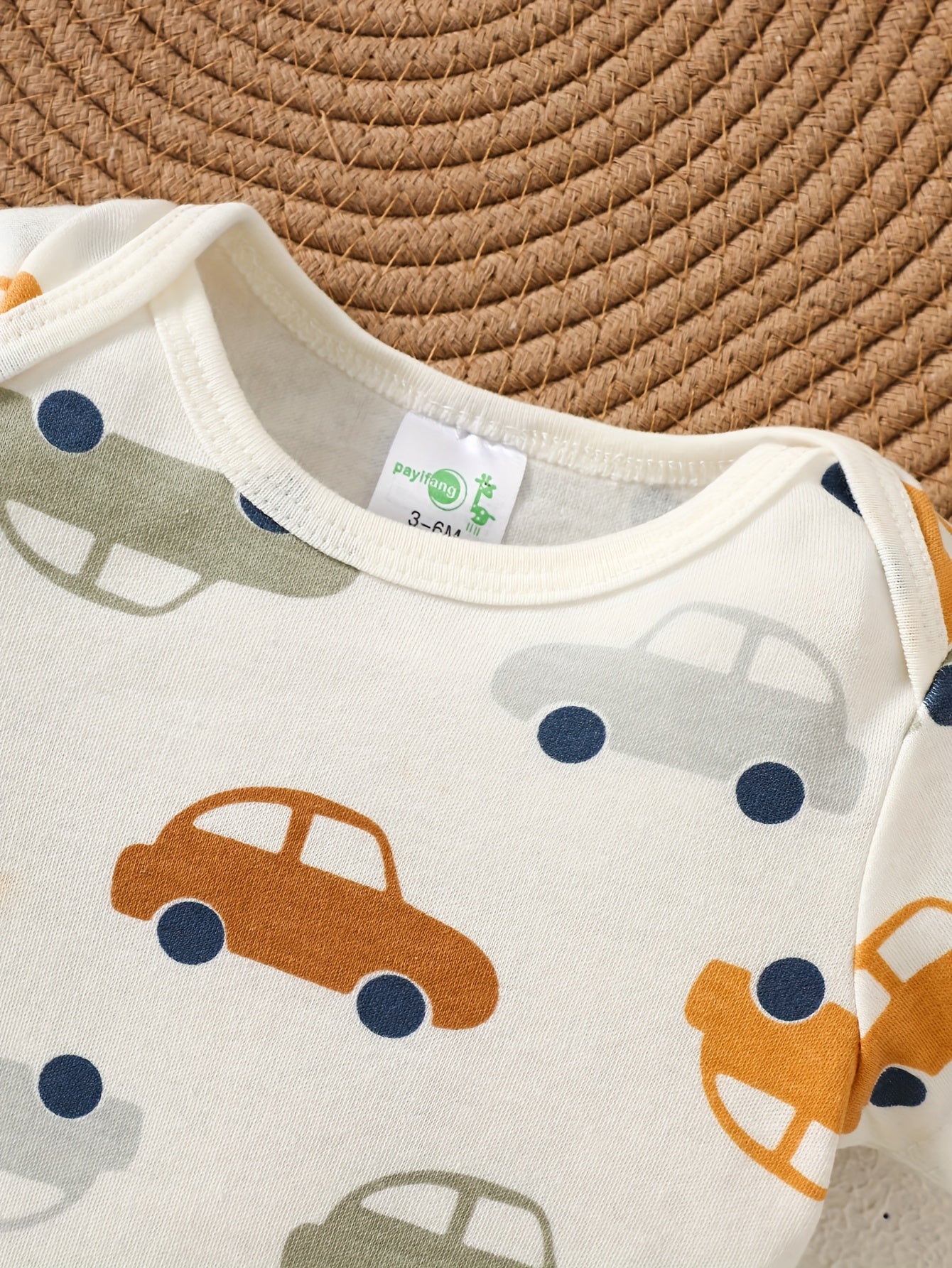 Luna & Lino Primeiro Guarda-Roupa do Bebê – Kit 5 Peças de Bodys em Algodão Macio