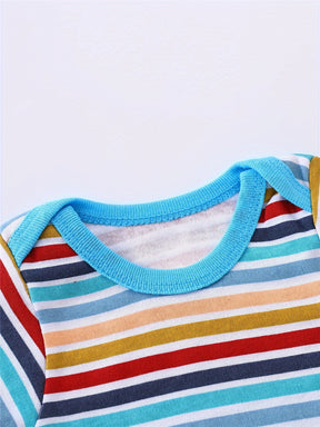 Luna & Lino Conjunto Bebê Safari Adventure – Kit 3 Peças com Estampa de Leão e Animais