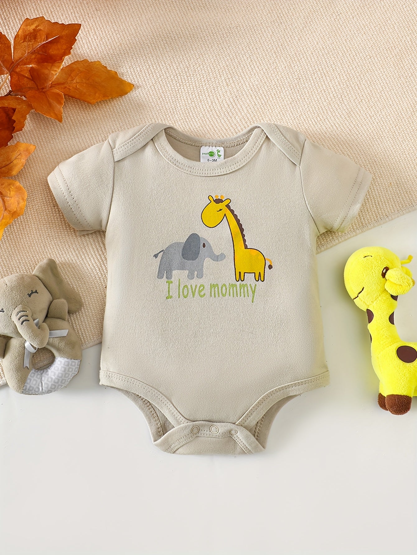 Luna & Lino Kit Body Bebê – 5 Peças em Tecido Macio com Estampas de Animais
