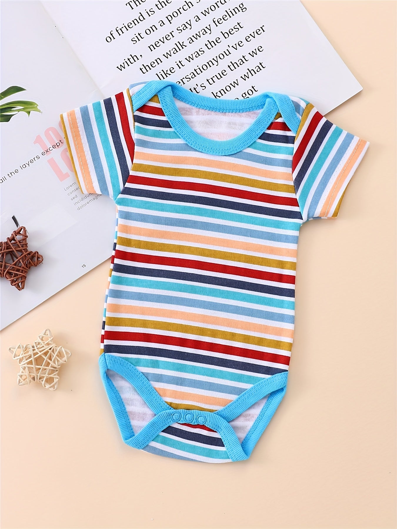 Luna & Lino Conjunto Bebê Lion Cub Adventure – Kit 3 Peças com Estampa de Leão e Animais