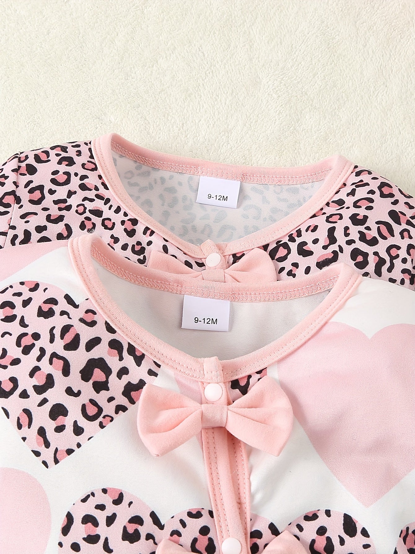 Luna & Lino Conjunto Outono Bebê – Kit 4 Peças com Body Estampa Leopardo e Acessórios