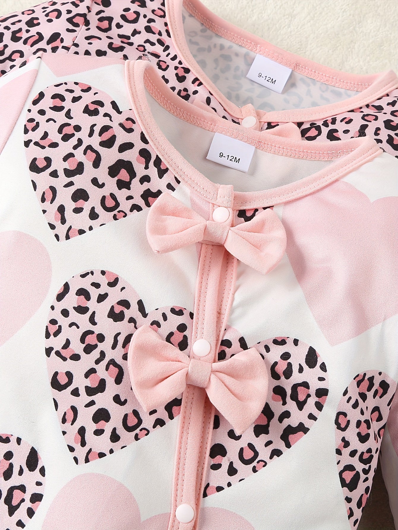 Luna & Lino Conjunto Outono Bebê – Kit 4 Peças com Body Estampa Leopardo e Acessórios