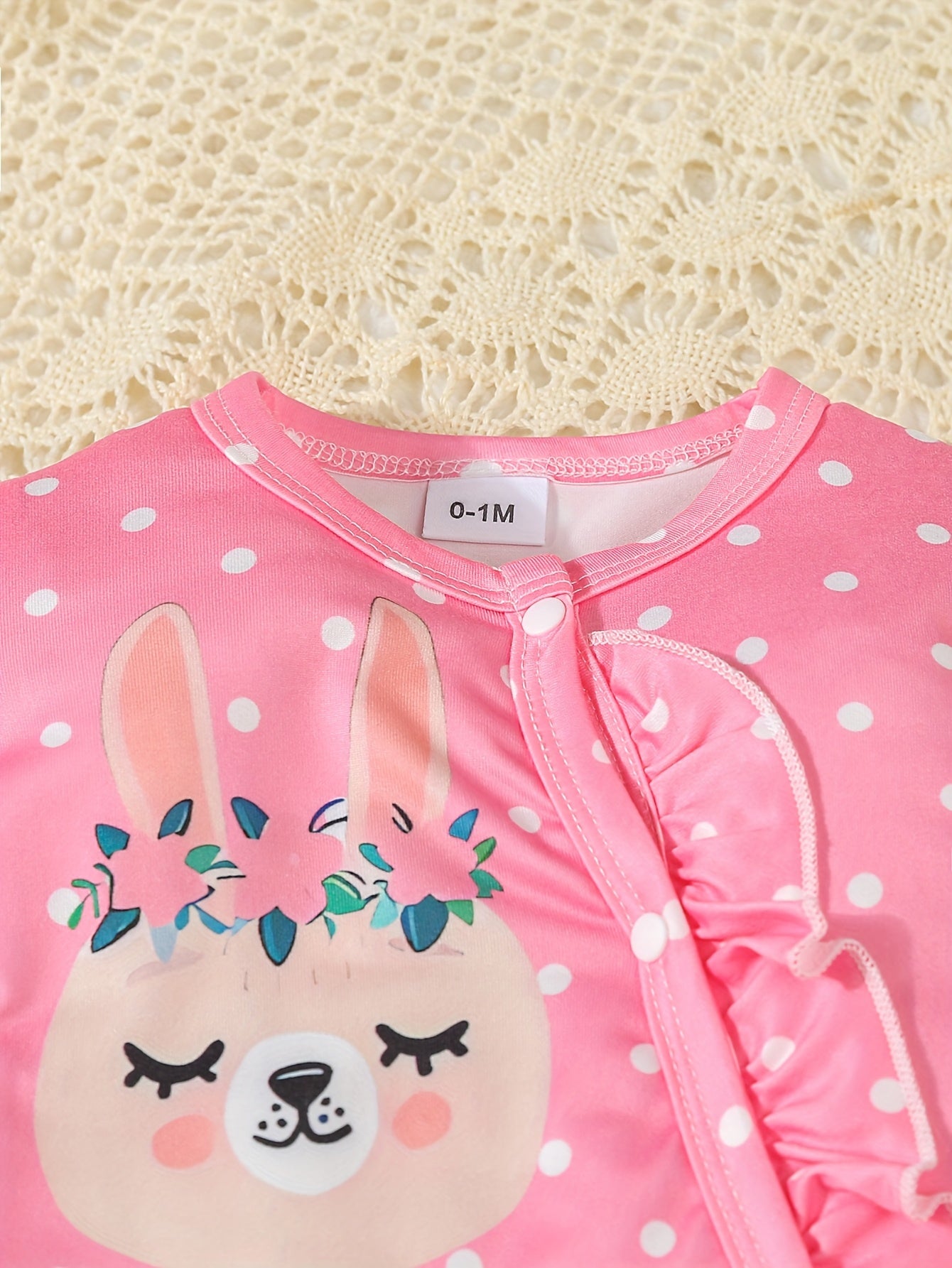 Luna & Lino Conjunto Bebê Menina – Kit 3 Peças com Romper, Macaquinho Floral e Shorts com Babado