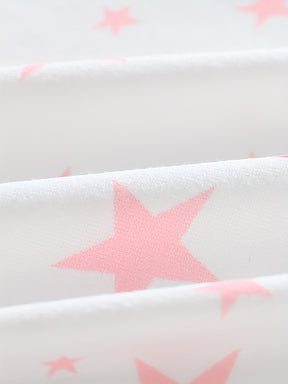 Luna & Lino Kit Body Bebê Starry Dreams – Conjunto 3 Peças com Estampa de Estrelas