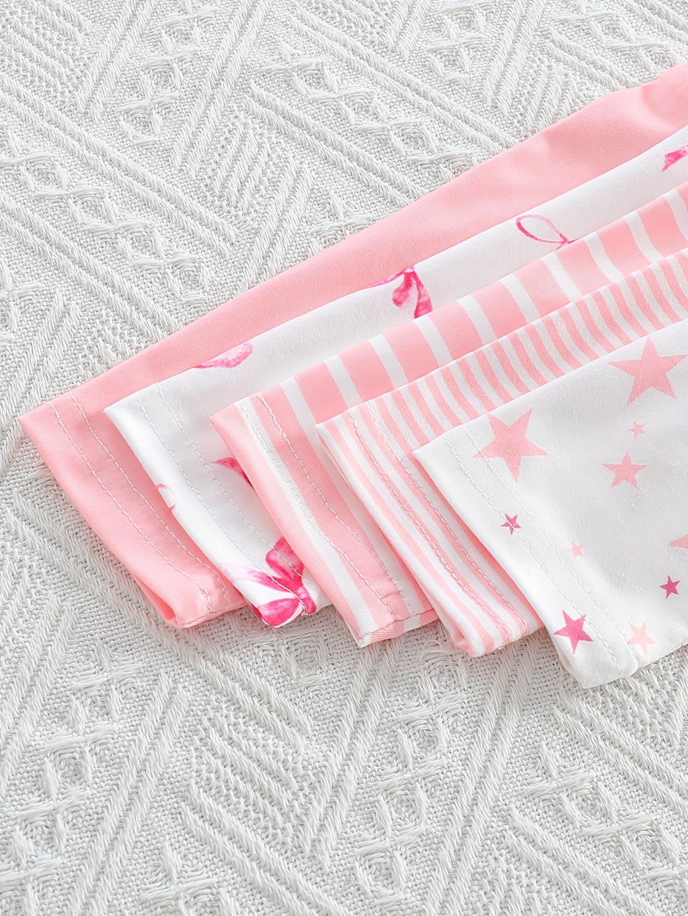 Luna & Lino Kit Body Bebê Starry Dreams – Conjunto 3 Peças com Estampa de Estrelas