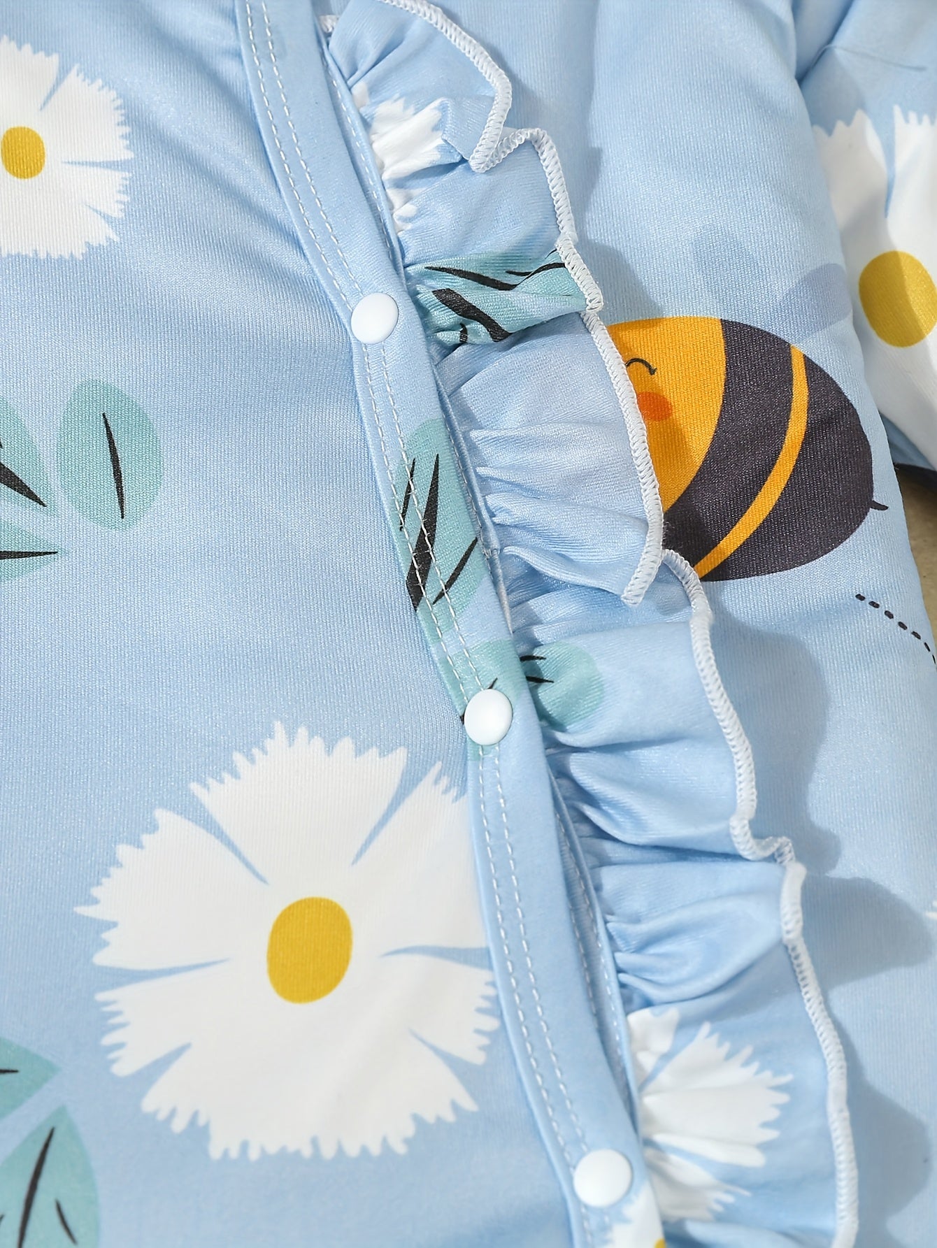 Luna & Lino Kit Romper Bebê – 3 Peças com Estampa de Borboletas e Faixa de Cabelo