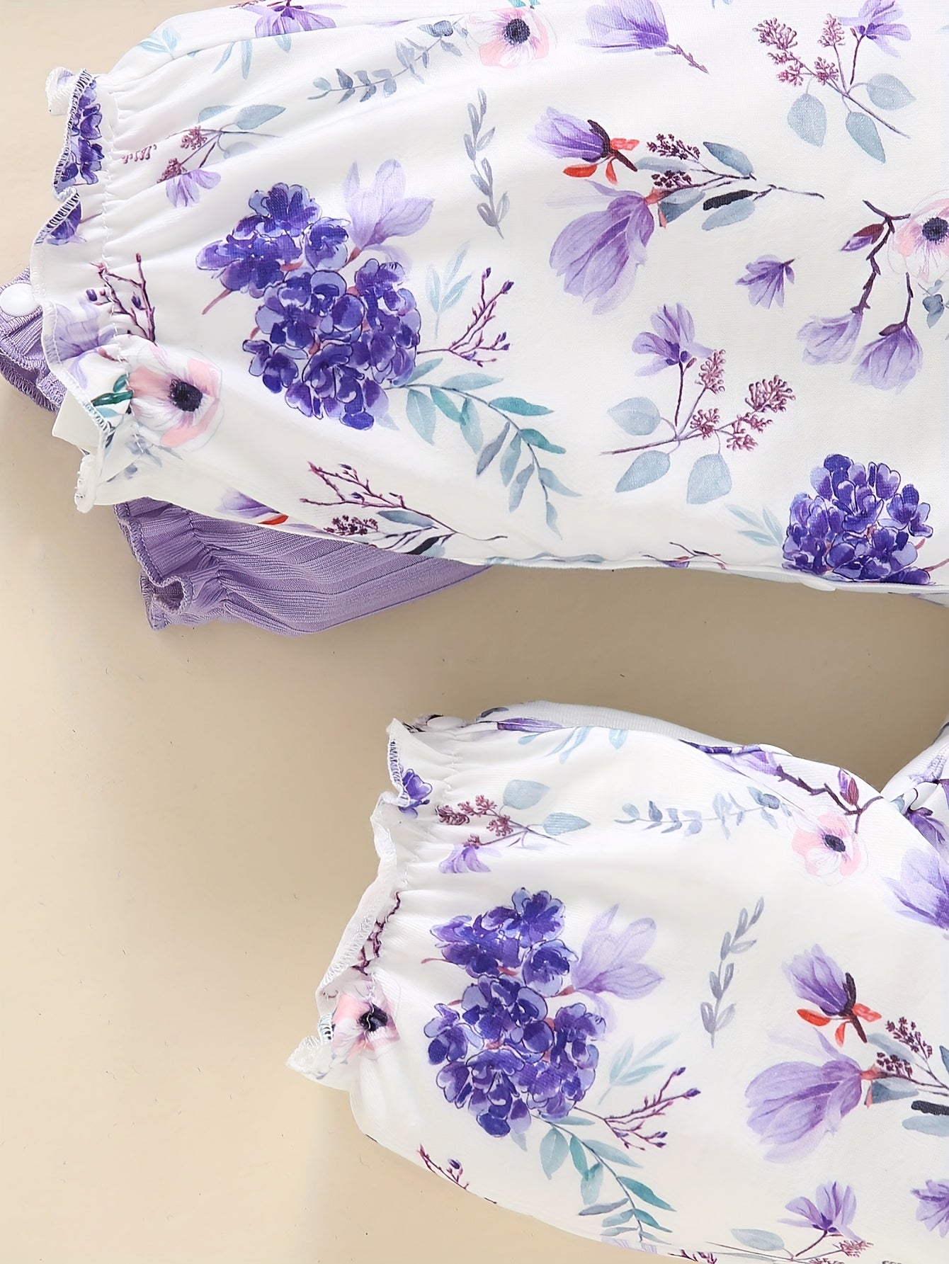 Luna & Lino Conjunto Infantil de Verão – Kit 4 Peças com Listras e Florais